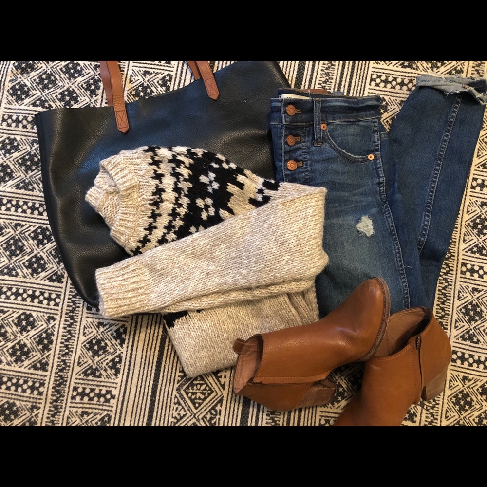 Madewell Fair Isle Sweater